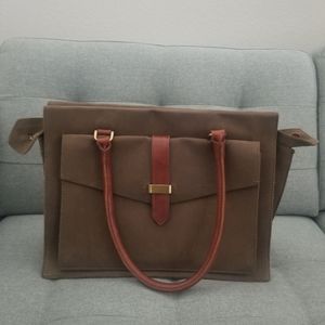 Madewell 100% Leather Tote with Dust Bag